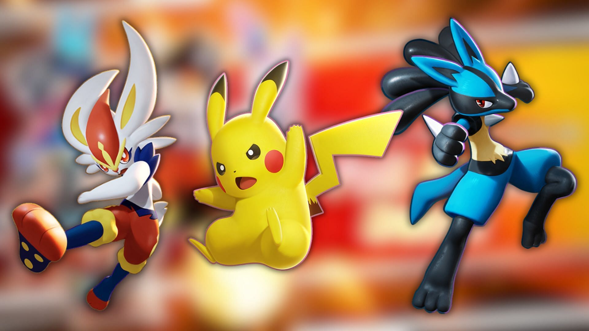 Pokemon that recieved balance changes in the Pokemon Unite Full Force Burst update (Image via The Pokemon Company)